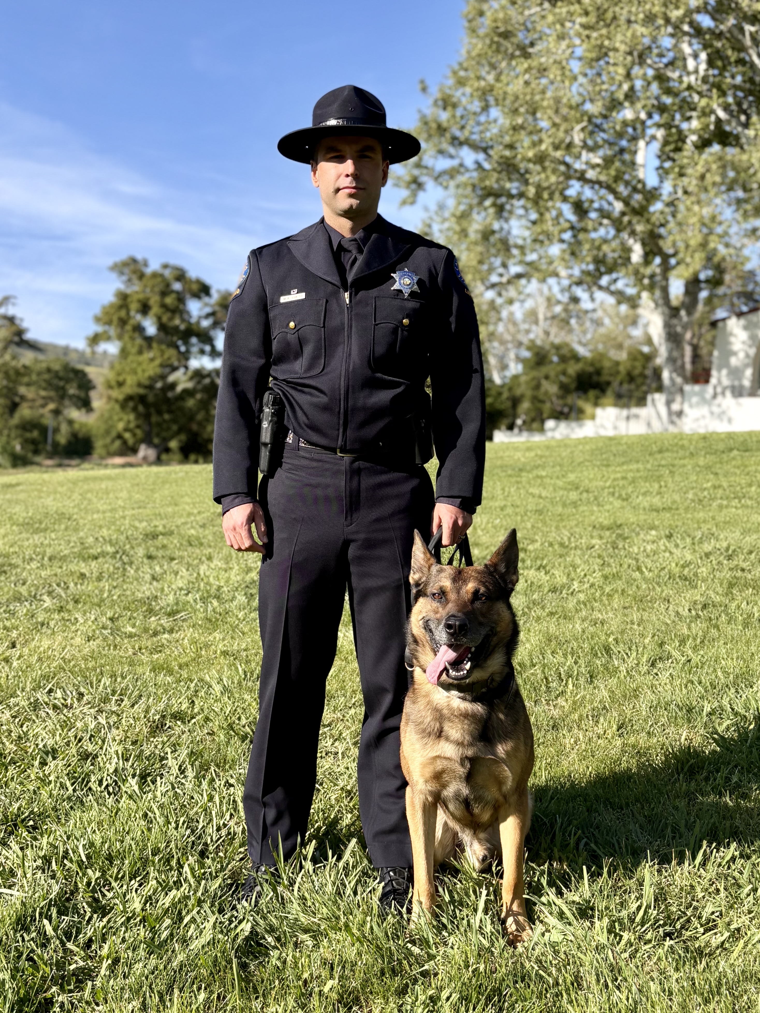 K-9 Zehn and Handler Michael Cueto